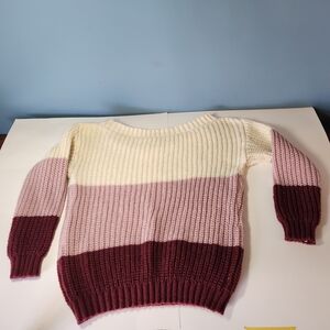 Source Unknown‎ Multicolor Knit Sweater